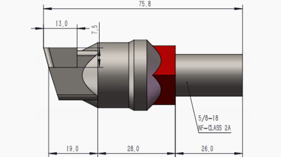 Sandvik replacement stump grinder tooth