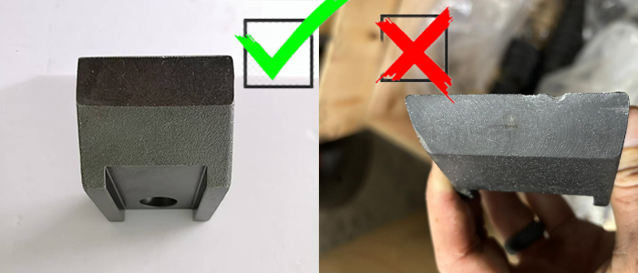 Blade Edge fracture prevention